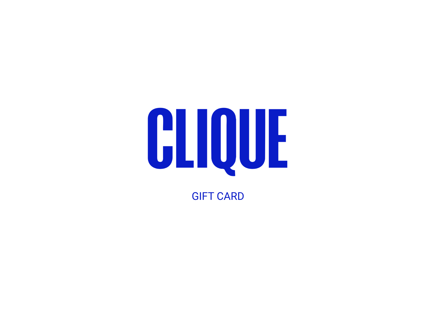 Digital Gift Card